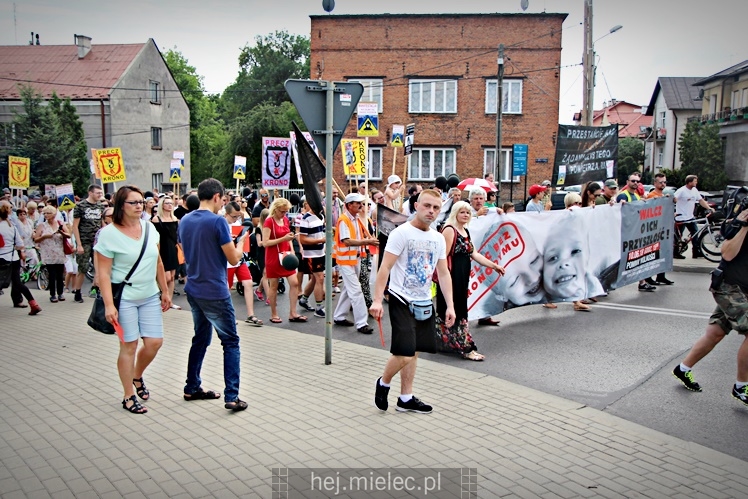 Drugi protest mielczan przeciwko firmie Kronospan