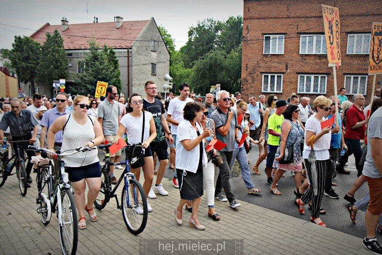 Drugi protest mielczan przeciwko firmie Kronospan