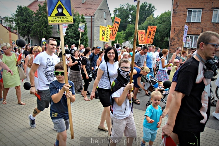 Drugi protest mielczan przeciwko firmie Kronospan