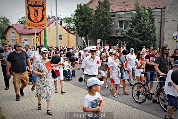 Drugi protest mielczan przeciwko firmie Kronospan