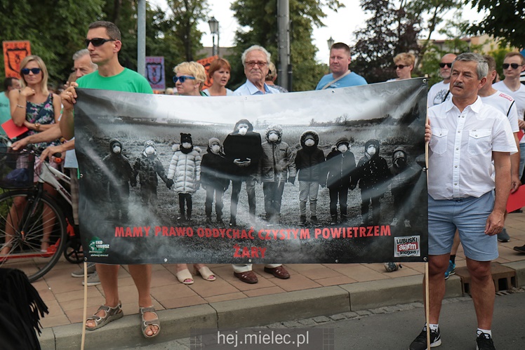 Drugi protest mielczan przeciwko firmie Kronospan