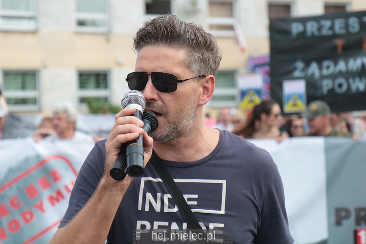 Drugi protest mielczan przeciwko firmie Kronospan