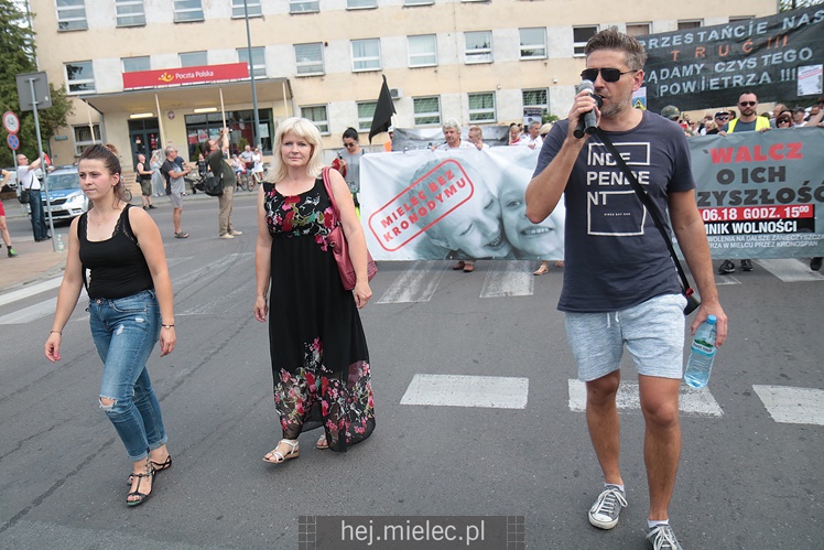 Drugi protest mielczan przeciwko firmie Kronospan