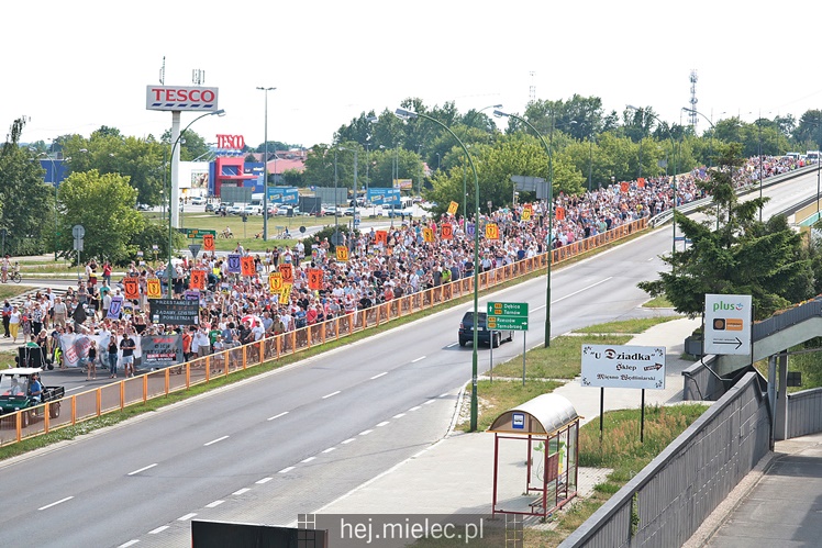 Drugi protest mielczan przeciwko firmie Kronospan