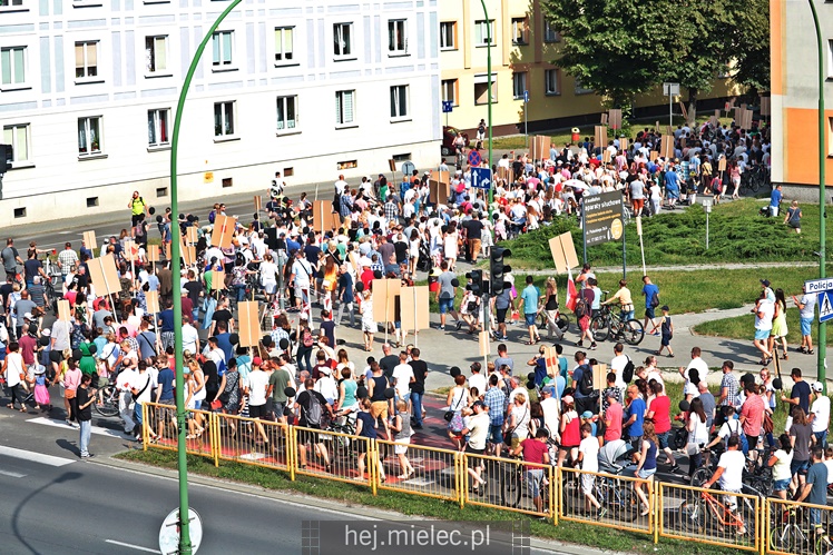 Drugi protest mielczan przeciwko firmie Kronospan