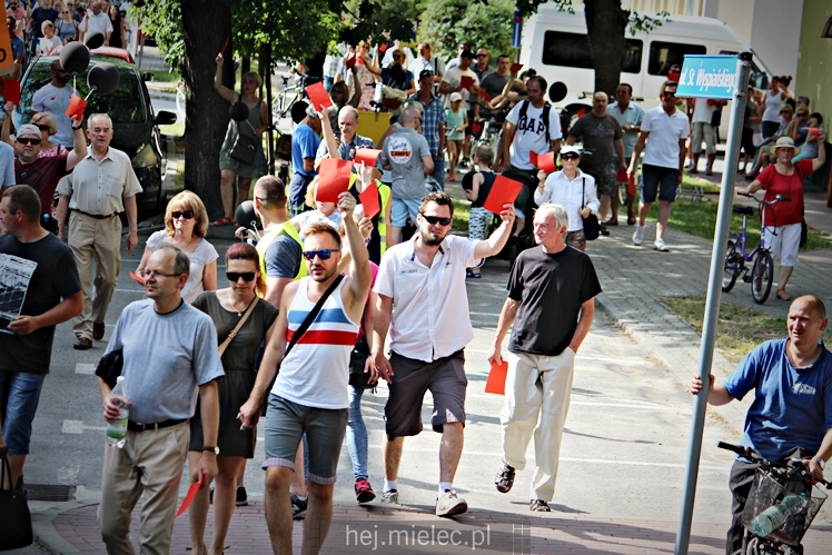 Drugi protest mielczan przeciwko firmie Kronospan
