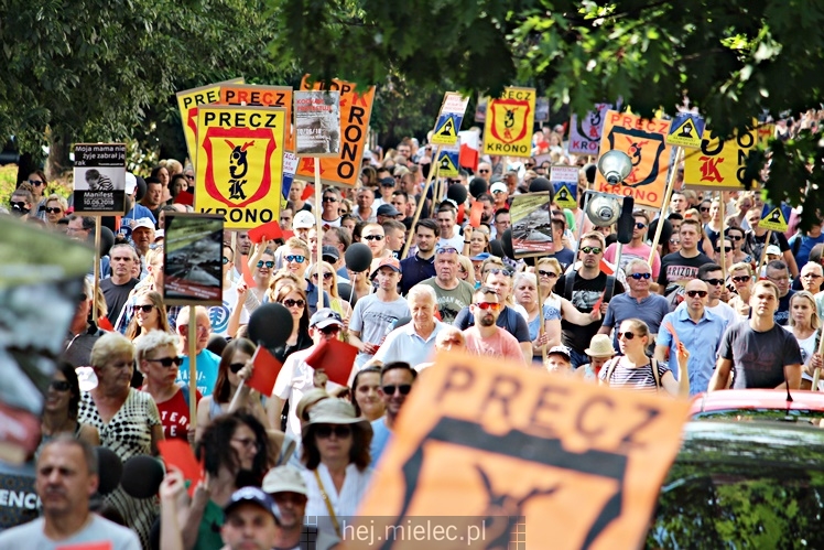 Drugi protest mielczan przeciwko firmie Kronospan