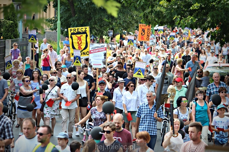Drugi protest mielczan przeciwko firmie Kronospan