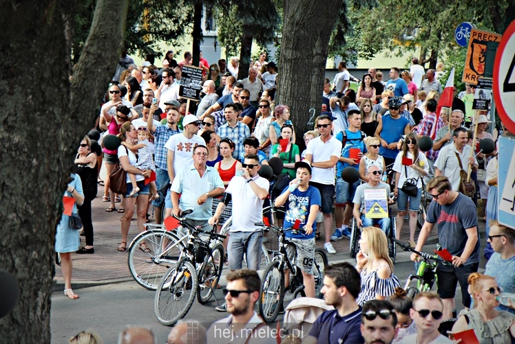 Drugi protest mielczan przeciwko firmie Kronospan