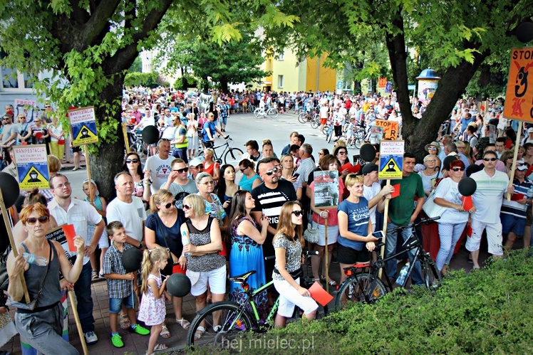 Drugi protest mielczan przeciwko firmie Kronospan