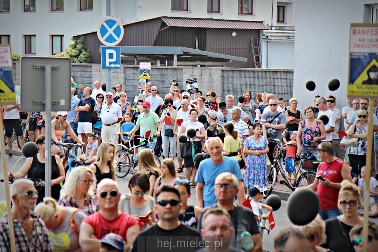 Drugi protest mielczan przeciwko firmie Kronospan