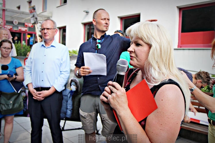 Drugi protest mielczan przeciwko firmie Kronospan