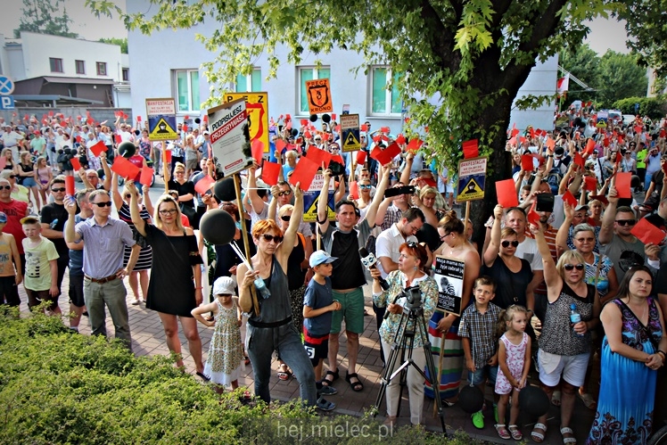 Drugi protest mielczan przeciwko firmie Kronospan