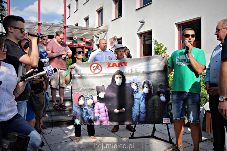 Drugi protest mielczan przeciwko firmie Kronospan