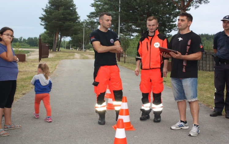 Piknik ze szkoleniem z zakresu bezpieczeństwa w Wojkowie