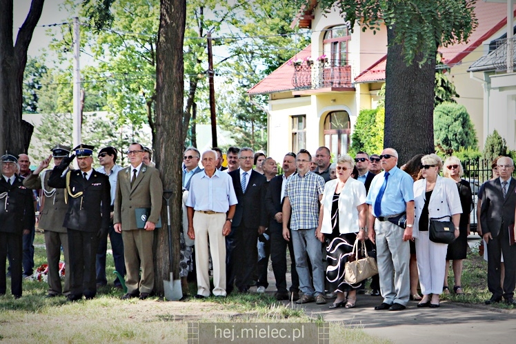 Posadzenie Dębów Niepodległości Jana Weryńskiego i Augusta Jadernego