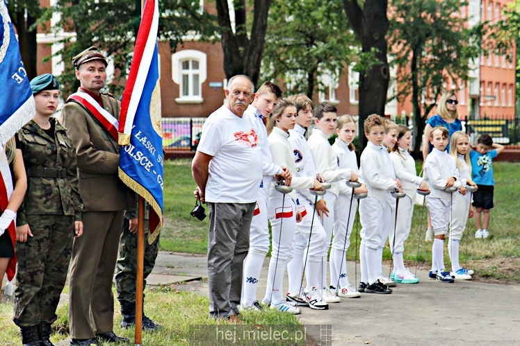 Posadzenie Dębów Niepodległości Jana Weryńskiego i Augusta Jadernego