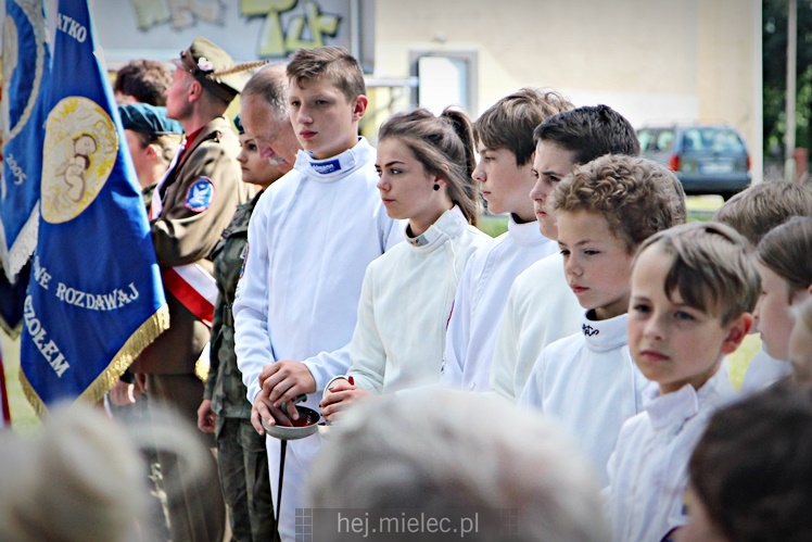 Posadzenie Dębów Niepodległości Jana Weryńskiego i Augusta Jadernego