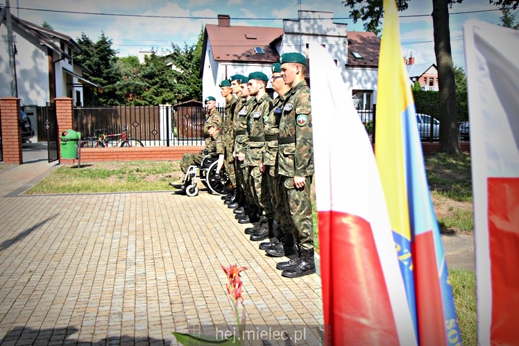 Posadzenie Dębów Niepodległości Jana Weryńskiego i Augusta Jadernego