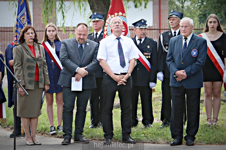 Posadzenie Dębów Niepodległości Jana Weryńskiego i Augusta Jadernego