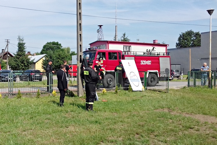 Próbna ewakuacja Zespołu Szkół w Maliniu