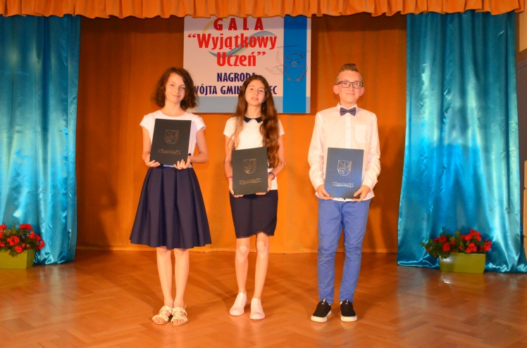 Wyjątkowy Uczeń 2017/2018 Gminy Mielec