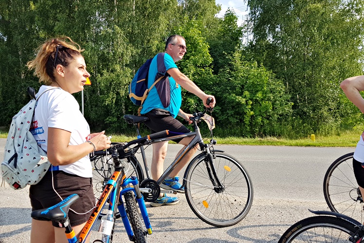 Mieleccy policjanci włączyli się w akcję Mundur Na Rowerze