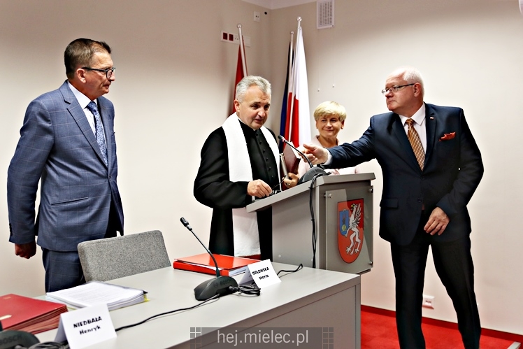 43. sesja Rady Powiatu Mieleckiego w nowej sali obrad