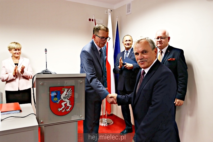 43. sesja Rady Powiatu Mieleckiego w nowej sali obrad