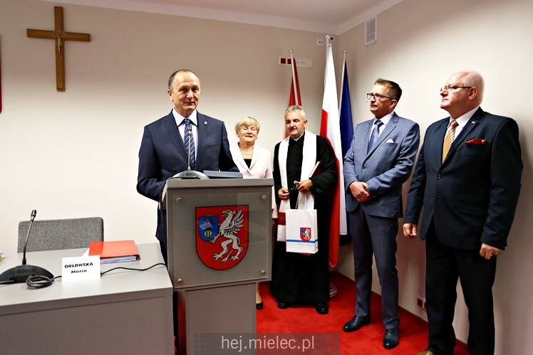 43. sesja Rady Powiatu Mieleckiego w nowej sali obrad