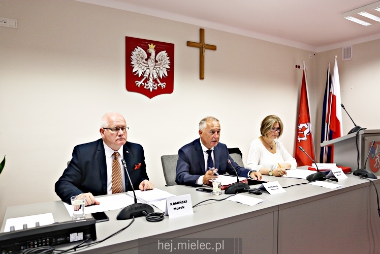 43. sesja Rady Powiatu Mieleckiego w nowej sali obrad