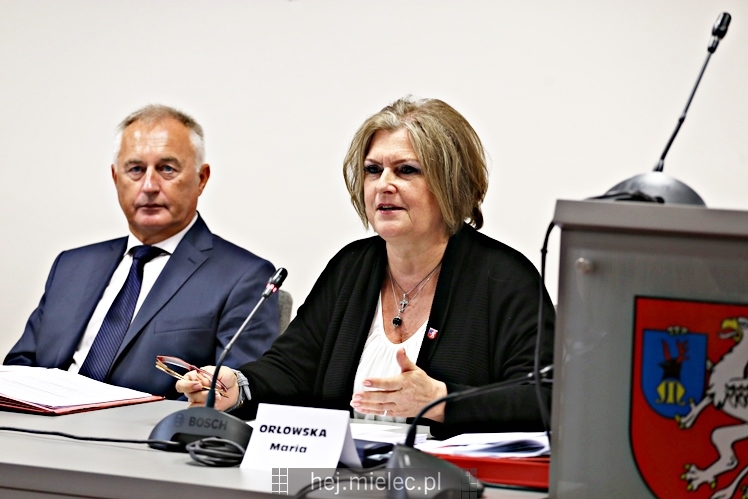 43. sesja Rady Powiatu Mieleckiego w nowej sali obrad