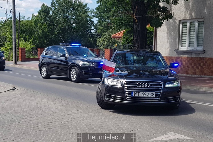 Prezydent RP Andrzej Duda w Mielcu