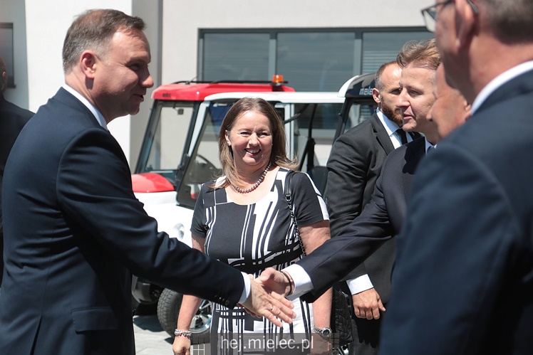 Prezydent RP Andrzej Duda w Mielcu
