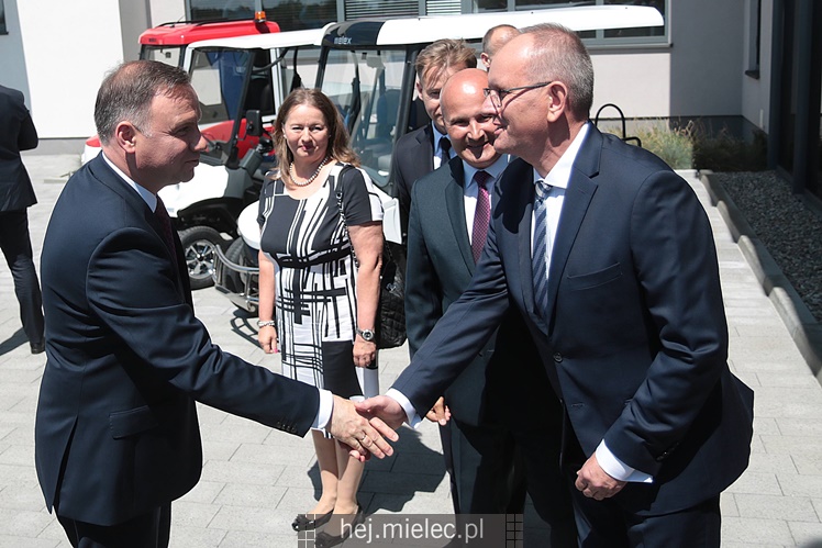 Prezydent RP Andrzej Duda w Mielcu