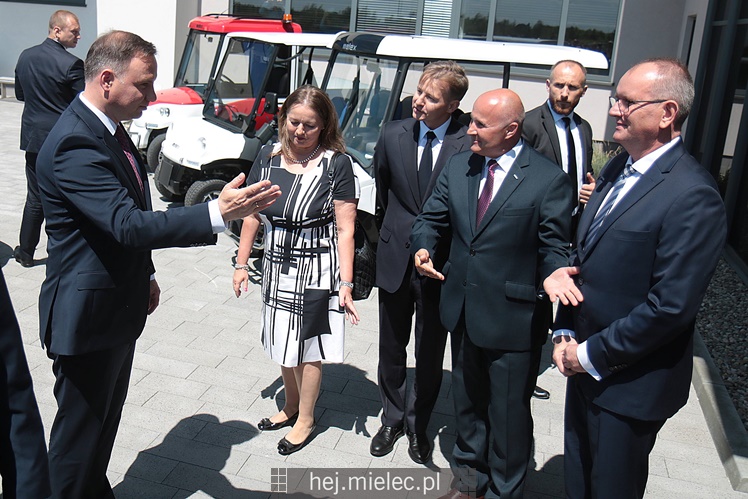 Prezydent RP Andrzej Duda w Mielcu