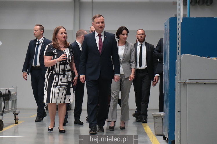 Prezydent RP Andrzej Duda w Mielcu