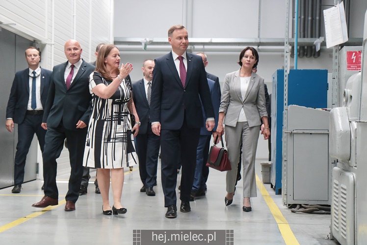 Prezydent RP Andrzej Duda w Mielcu