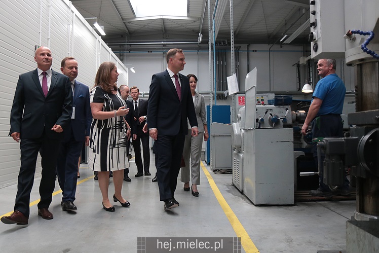 Prezydent RP Andrzej Duda w Mielcu