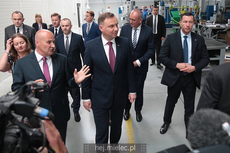 Prezydent RP Andrzej Duda w Mielcu
