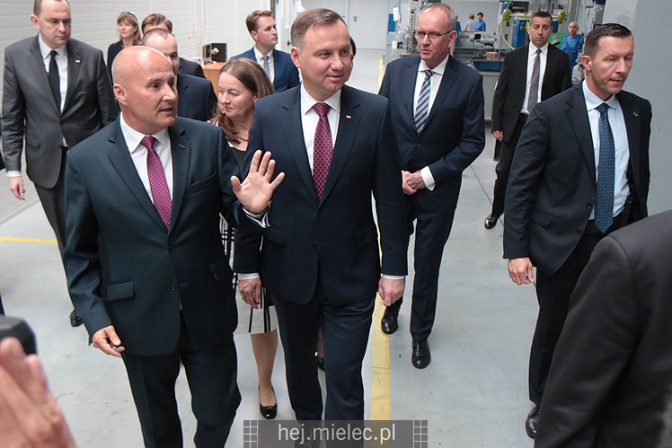 Prezydent RP Andrzej Duda w Mielcu