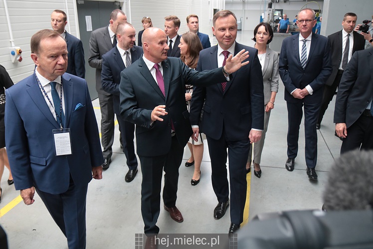 Prezydent RP Andrzej Duda w Mielcu