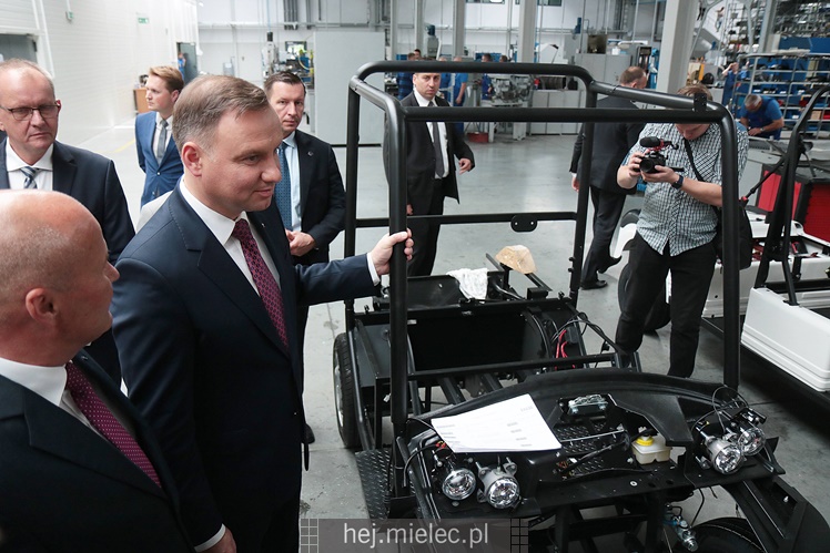 Prezydent RP Andrzej Duda w Mielcu