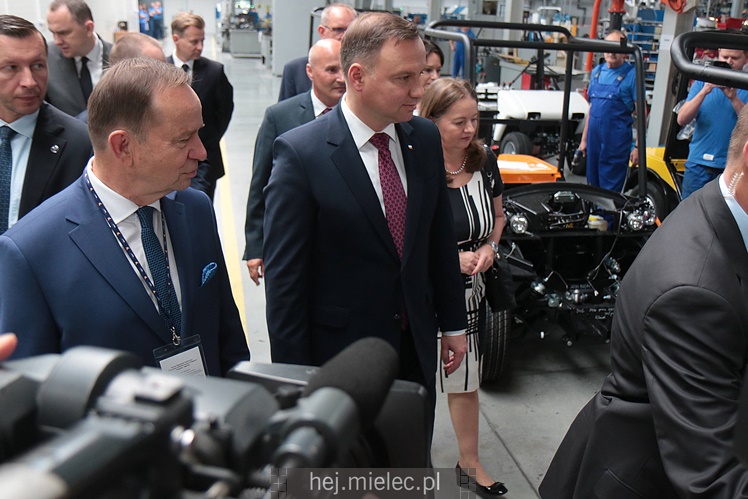 Prezydent RP Andrzej Duda w Mielcu