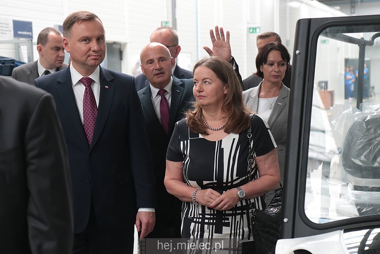 Prezydent RP Andrzej Duda w Mielcu