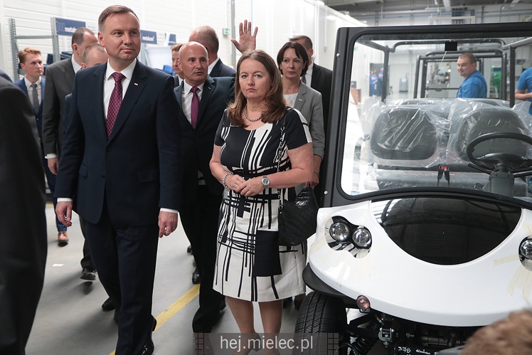 Prezydent RP Andrzej Duda w Mielcu