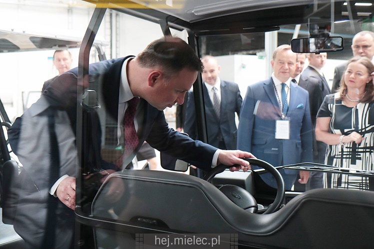 Prezydent RP Andrzej Duda w Mielcu