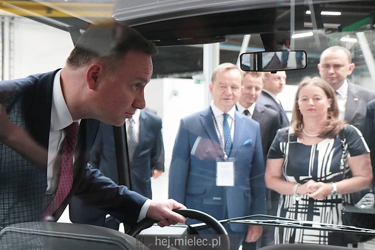 Prezydent RP Andrzej Duda w Mielcu