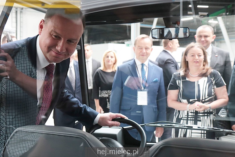 Prezydent RP Andrzej Duda w Mielcu