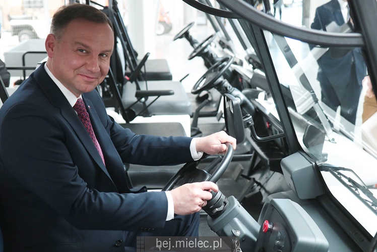 Prezydent RP Andrzej Duda w Mielcu